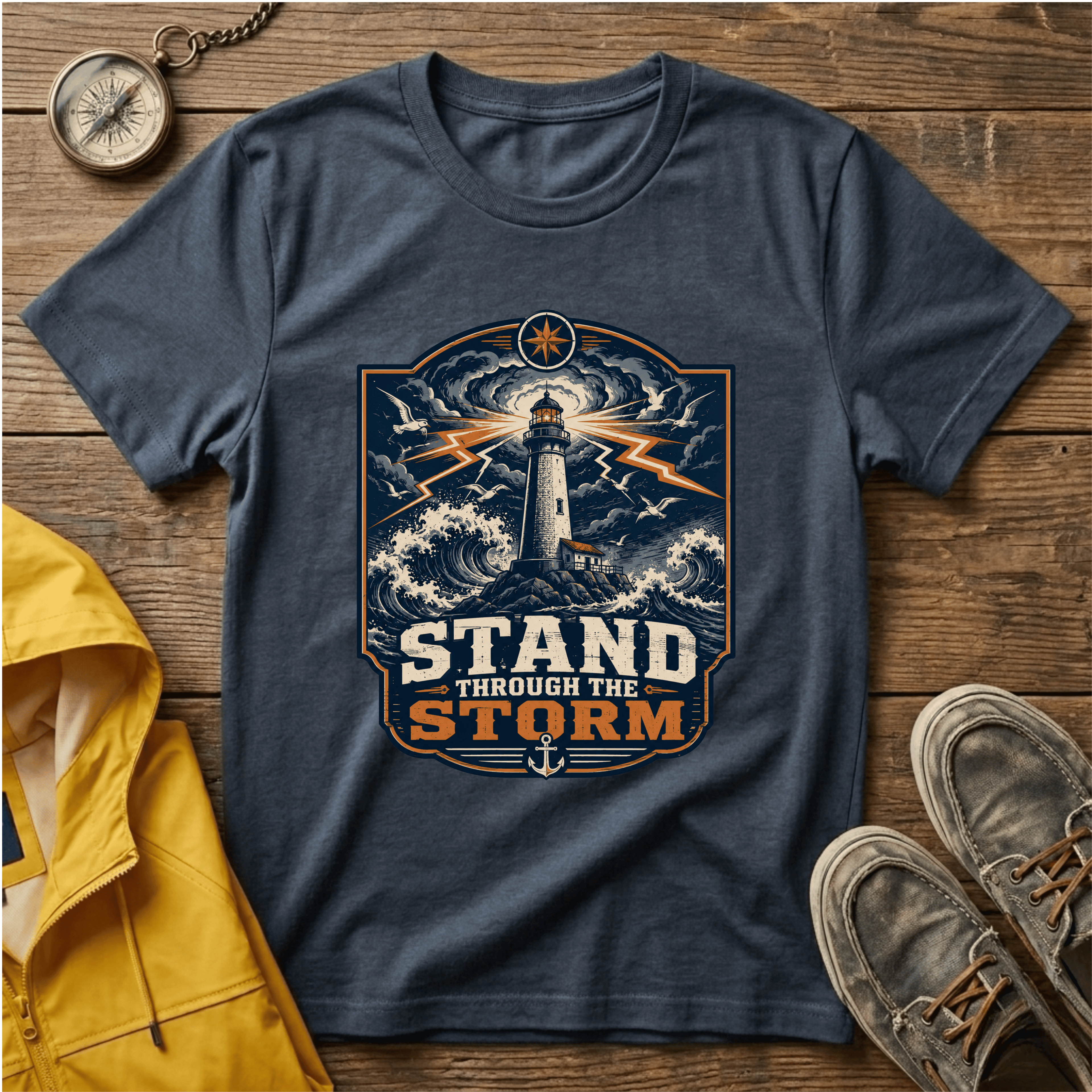 Lighthouse 'Stand Through the Storm' T-Shirt