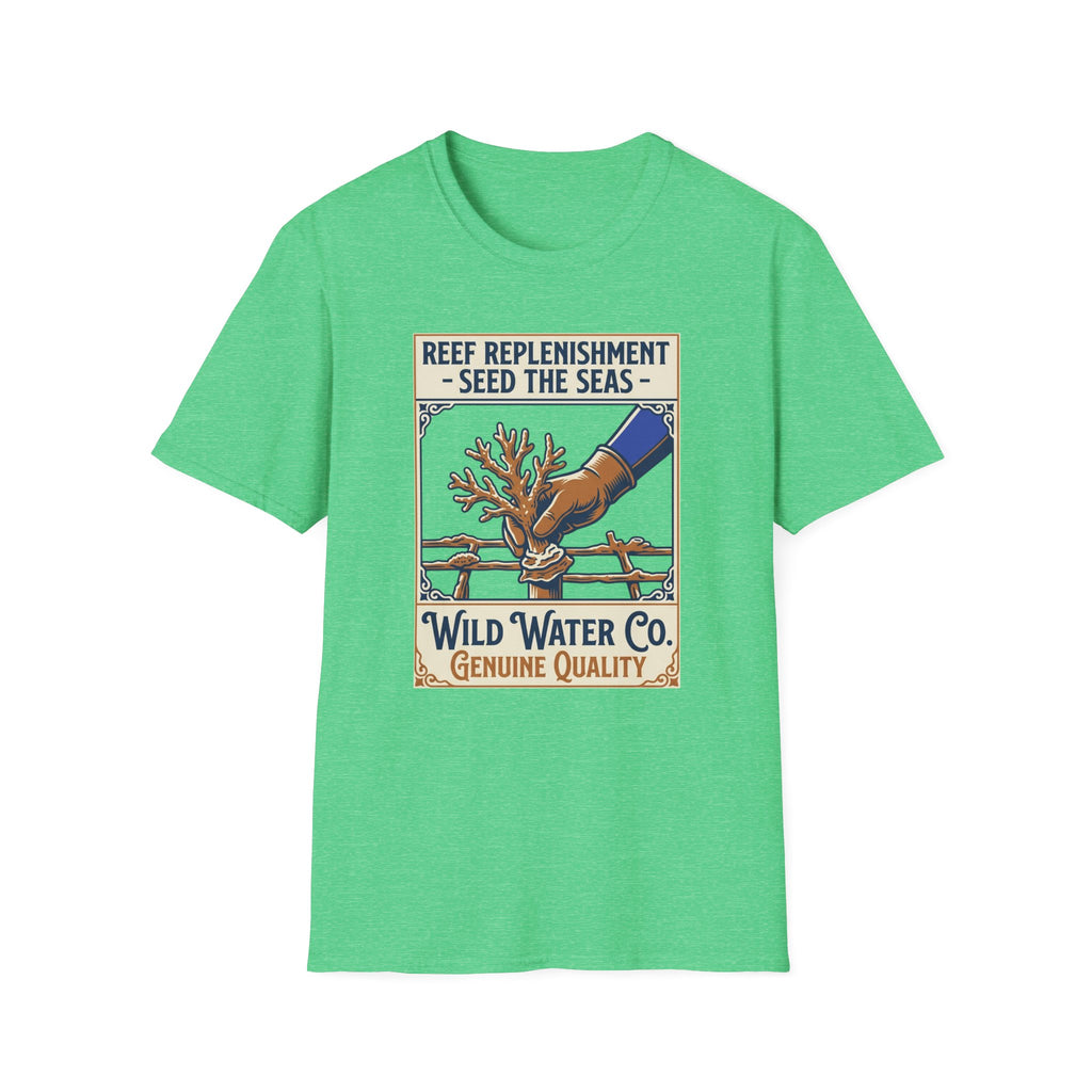 Reef Replenishment T-Shirt – Wild Water Co. 'Seed the Seas' Coral Conservation Tee