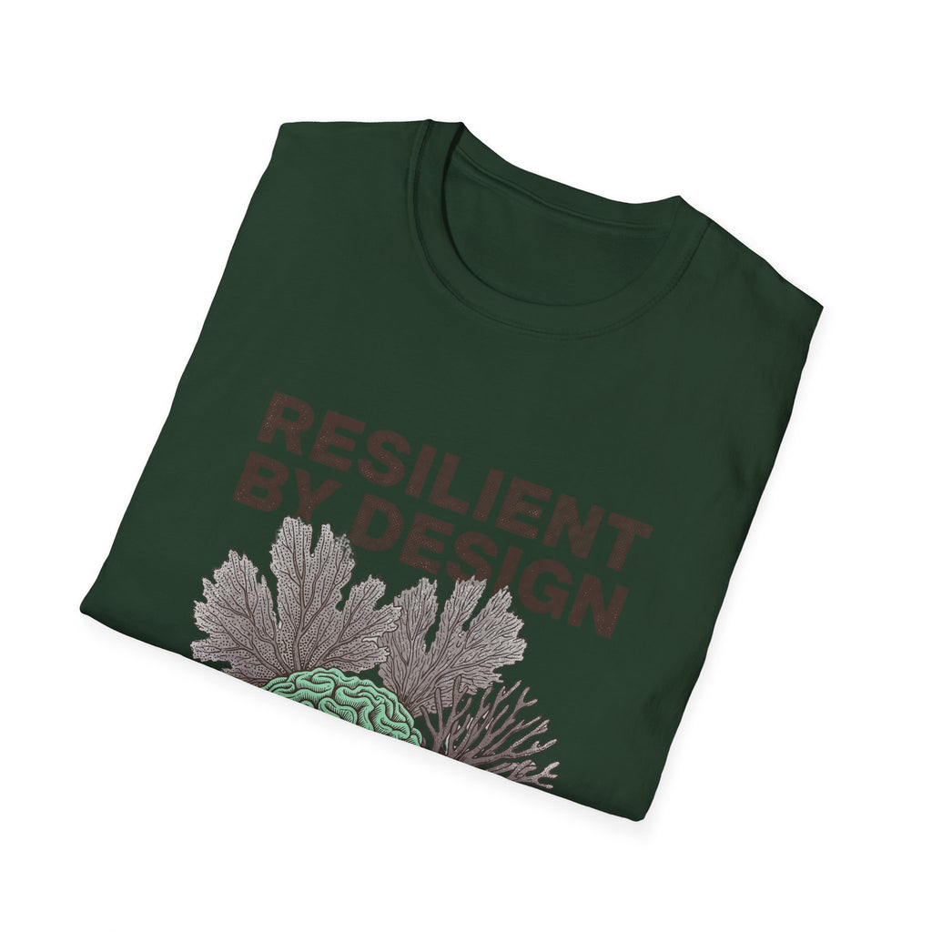 T-shirt « Resilient By Design » Corail — T-shirt pour la conservation des océans