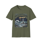 Cape Hatteras Lighthouse Storm T-Shirt — Weathering the Atlantic Since 1870
