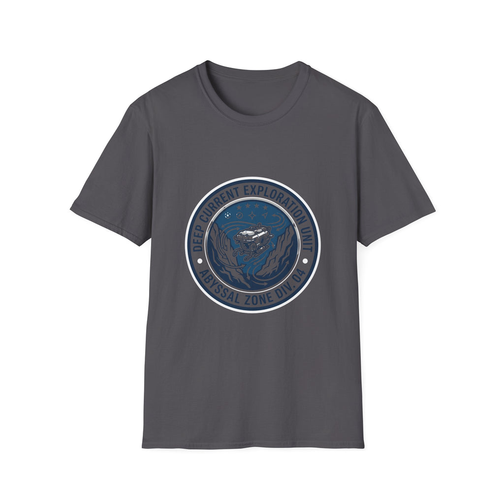 T-Shirt — Deep Current Exploration Unit 'Abyssal Zone' Ocean Patch Tee