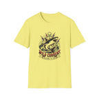 Shark "Wild Current" Graphic T-Shirt — Nautical Fishing Crew Tee