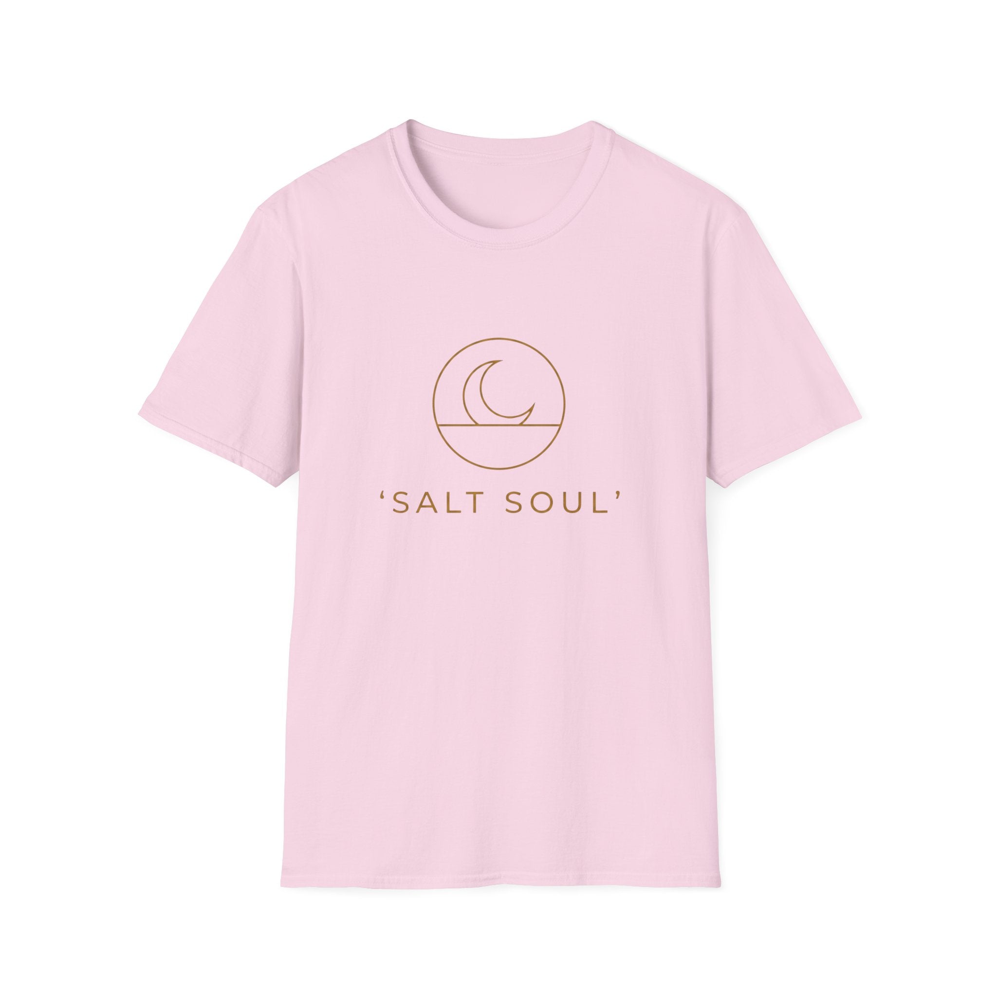 Salt Soul Moon T-Shirt — Minimal Beach Vibes Tee