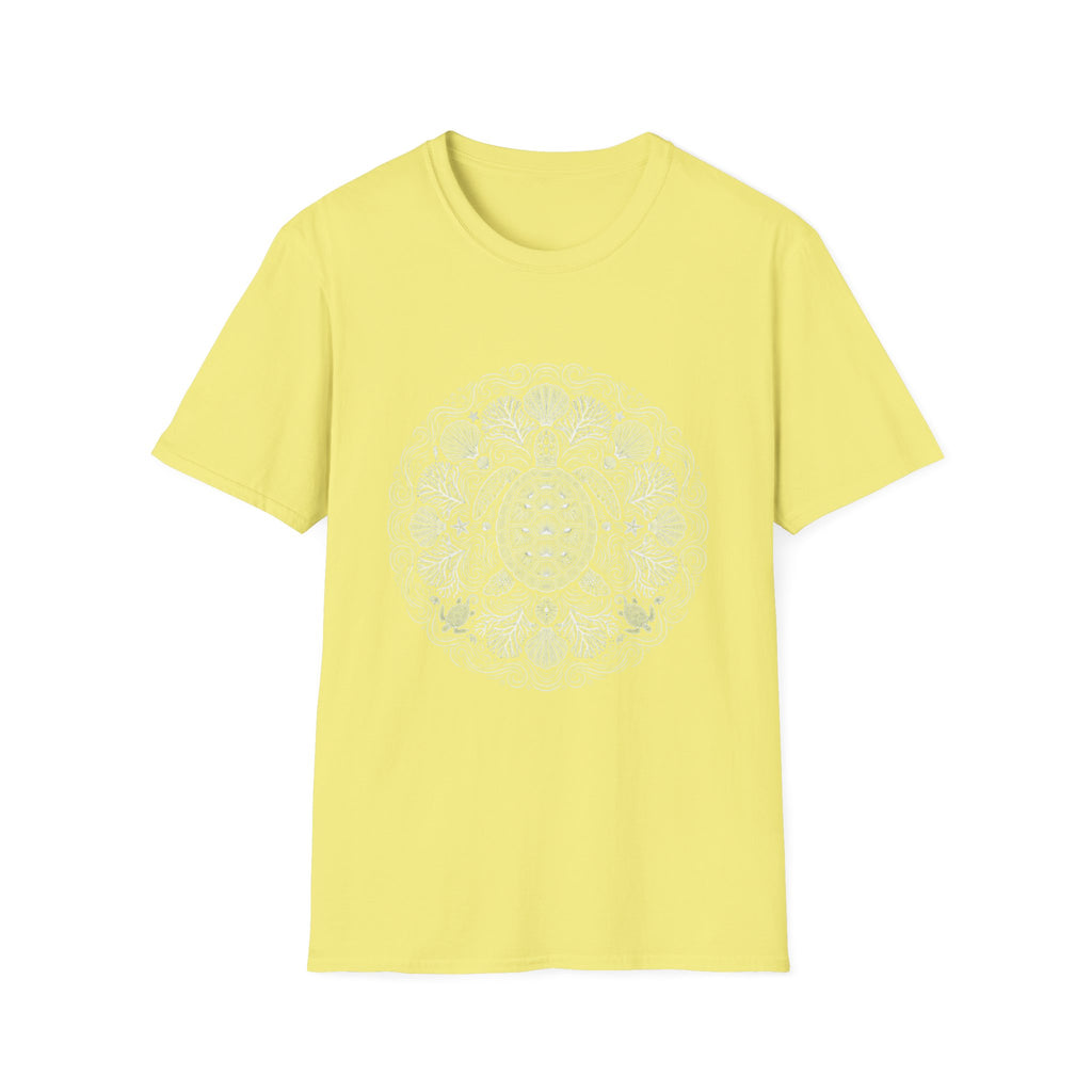T-Shirt — Intricate Mandala Turtle Graphic Tee
