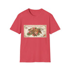 Vintage Floral Label T-Shirt — 'Special Bouquet' Retro Botanical Graphic