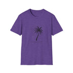 Palm Tree Graphic T-Shirt — Minimal Coastal Vibe (The California Dream)
