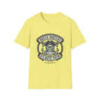 Wreck Hunters Atlantic Crew T‑Shirt — Pirate Skull & Anchor Nautical Graphic Tee