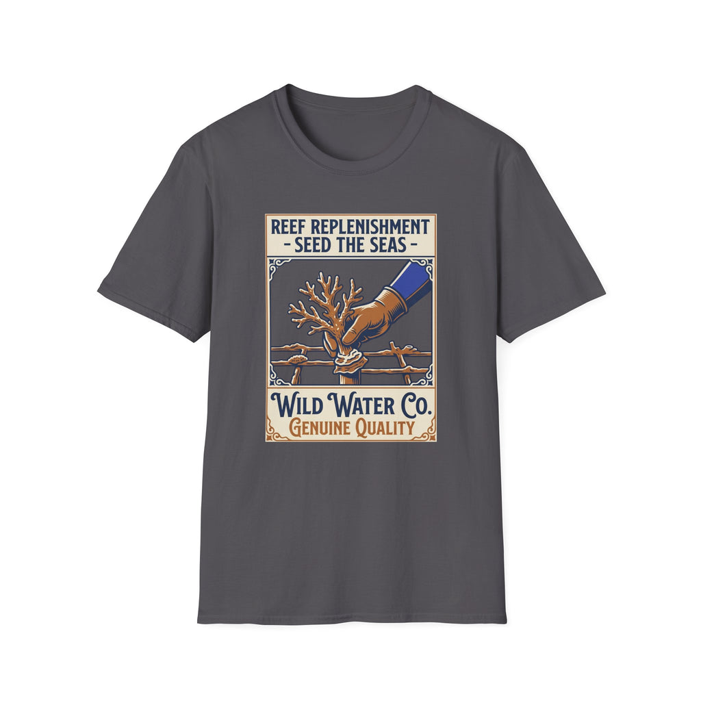 Reef Replenishment T-Shirt – Wild Water Co. 'Seed the Seas' Coral Conservation Tee