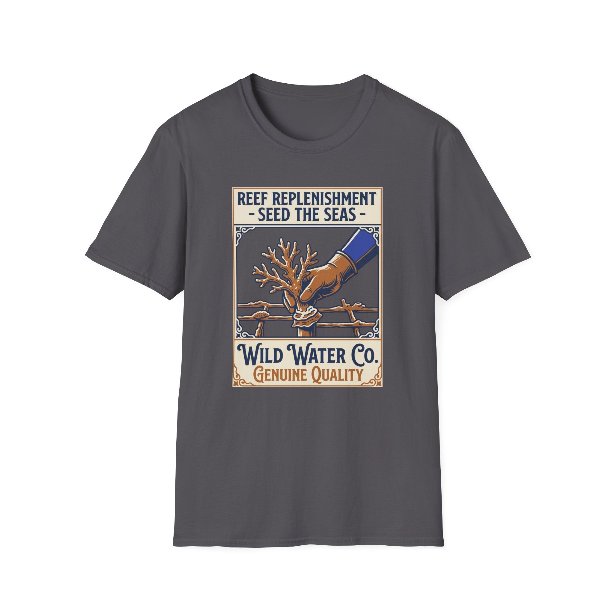Reef Replenishment T-Shirt – Wild Water Co. 'Seed the Seas' Coral Conservation Tee
