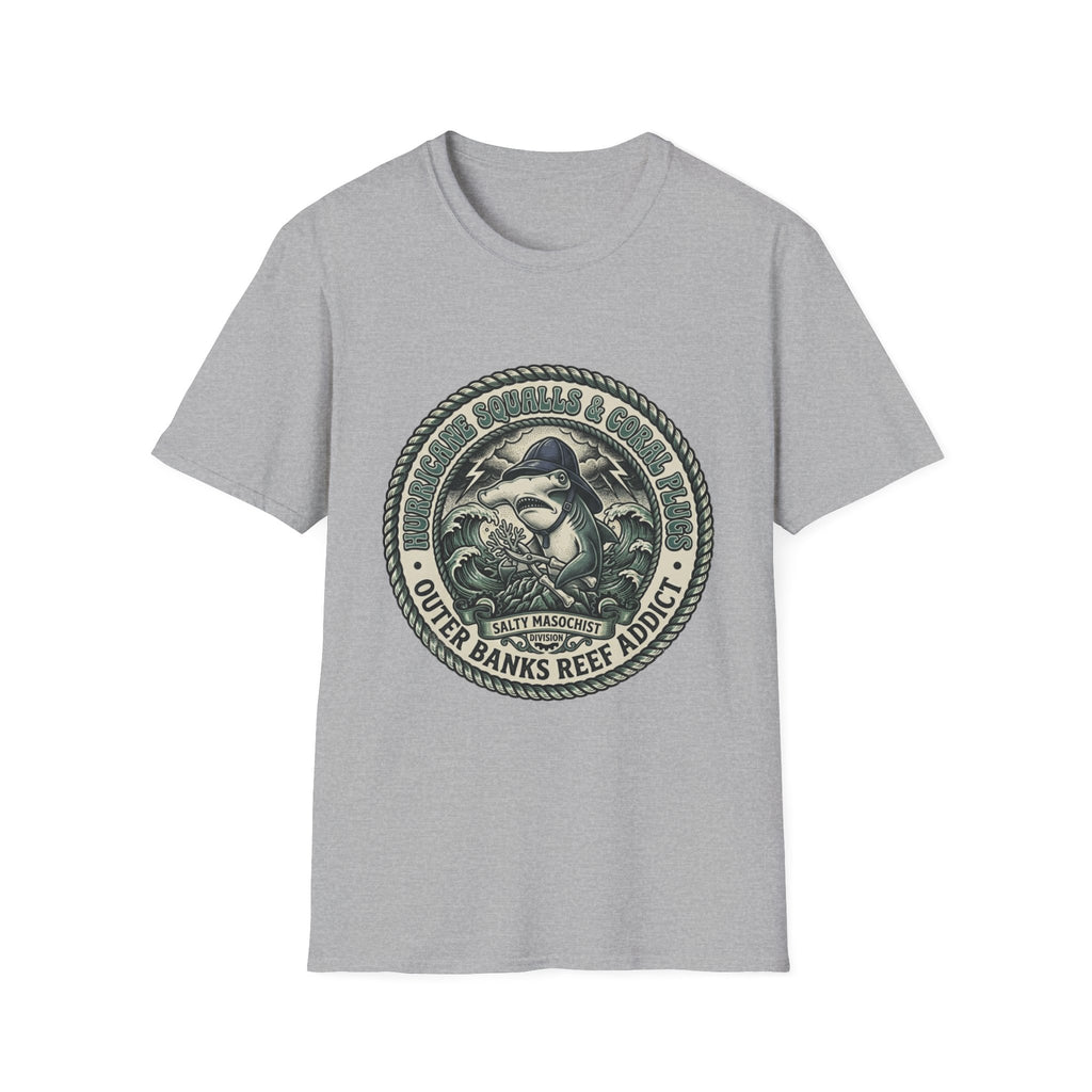 Outer Banks Reef Addict T-Shirt — Vintage Surf & Ocean Conservation Tee