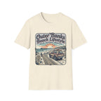 Outer Banks Beach Lifestyle T-Shirt — Vintage Coastal Surf & Sand Graphic Tee
