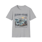 Outer Banks Life Offshore T-Shirt — Coastal Fishing Boat & Lighthouse Tee