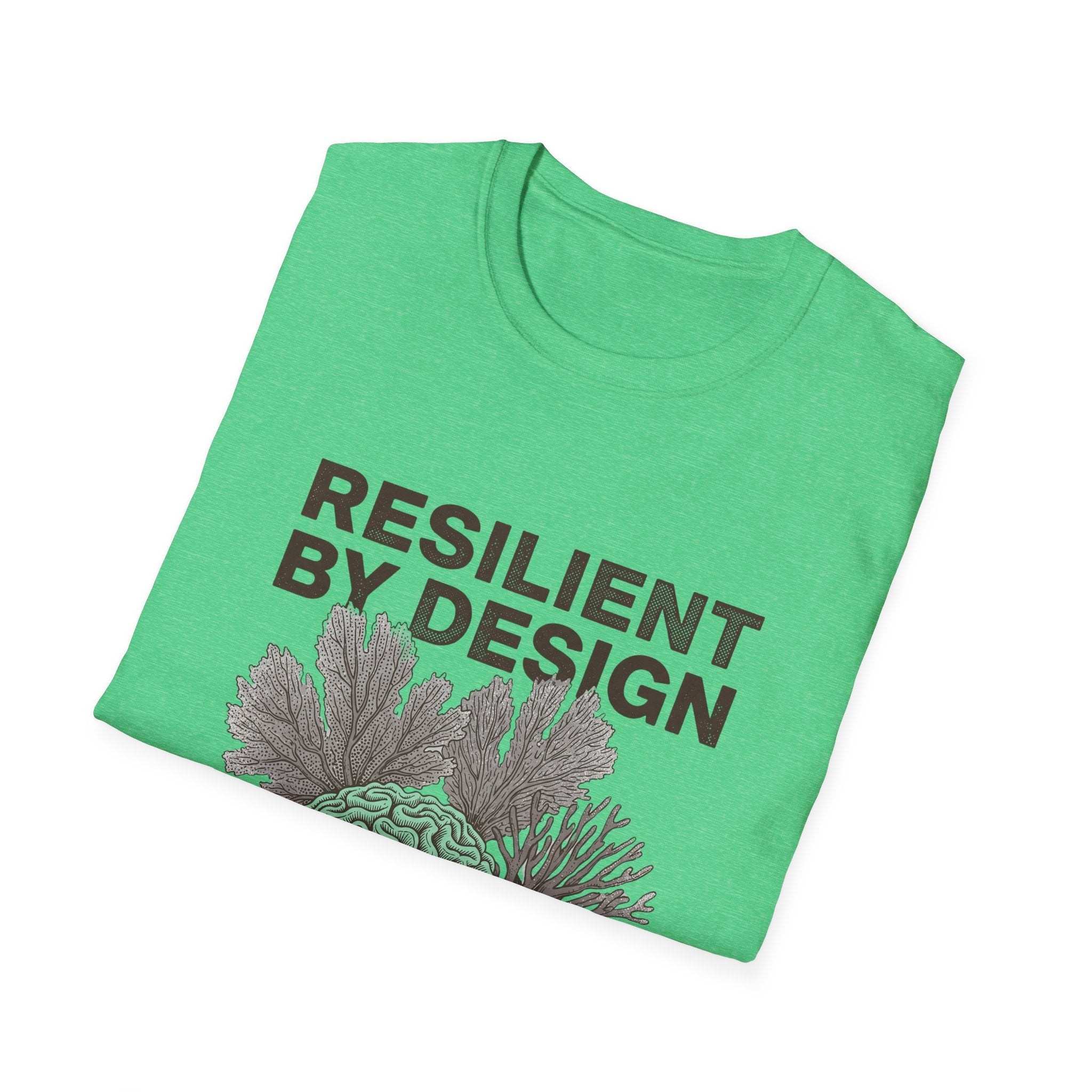 T-shirt « Resilient By Design » Corail — T-shirt pour la conservation des océans