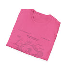 Anglerfish Anatomy Tee — Scientific Diagram Fish T-Shirt with “Anatomy of an Anglerfish” Design