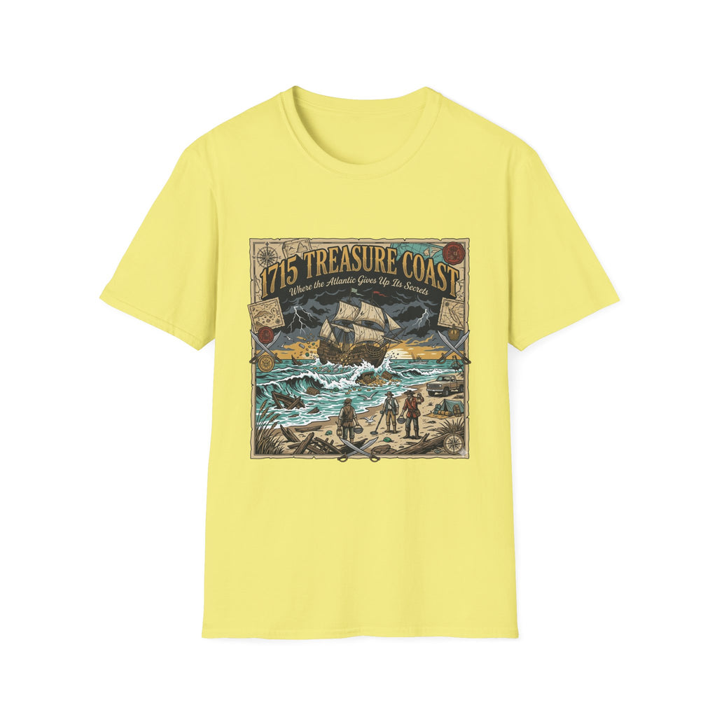 Treasure Coast 1715 Vintage Ship T-Shirt