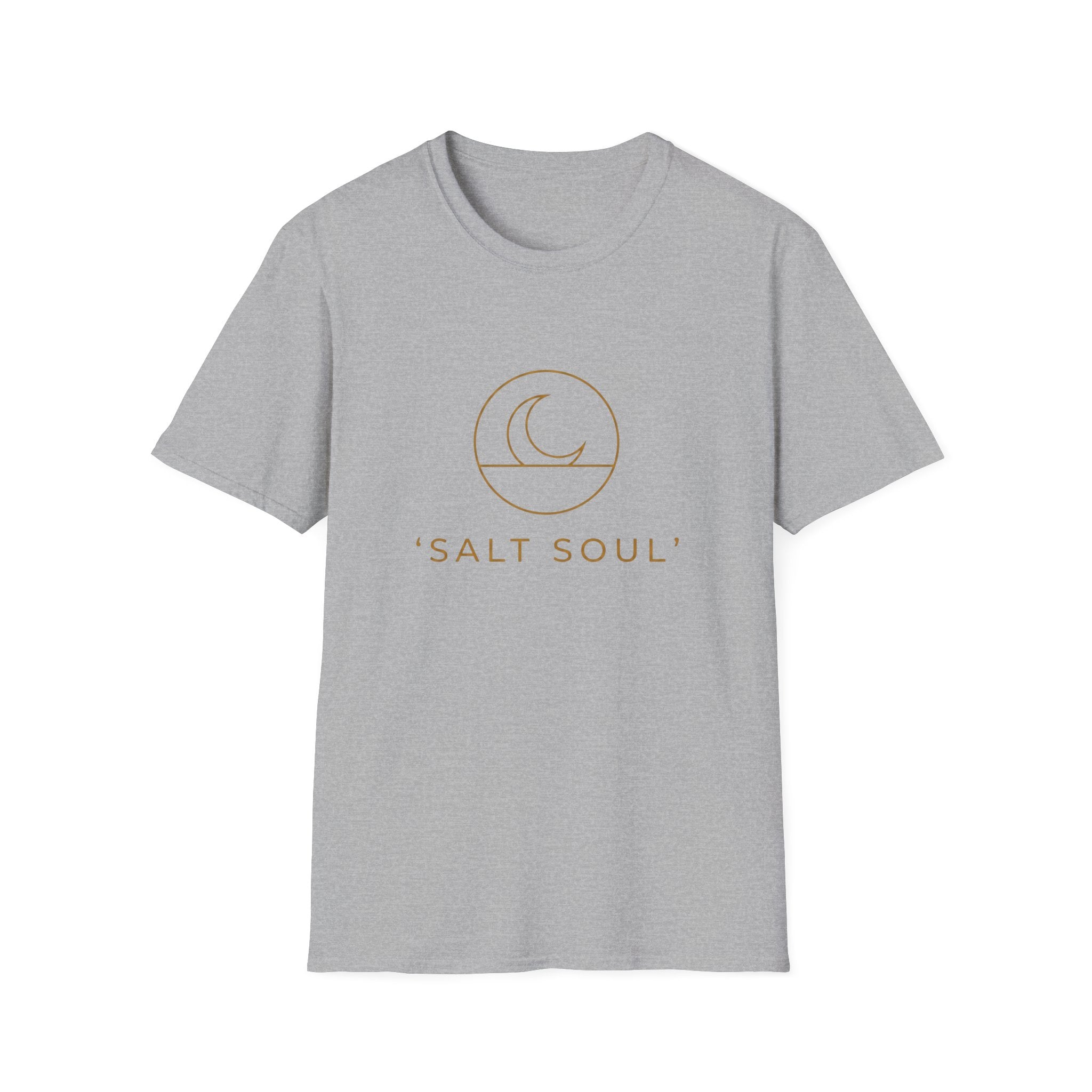 Salt Soul Moon T-Shirt — Minimal Beach Vibes Tee