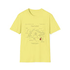 Anglerfish Anatomy Tee — Scientific Diagram Fish T-Shirt with “Anatomy of an Anglerfish” Design