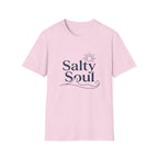 Salty Soul Beach T-Shirt — Nautical Sun & Wave Graphic Tee
