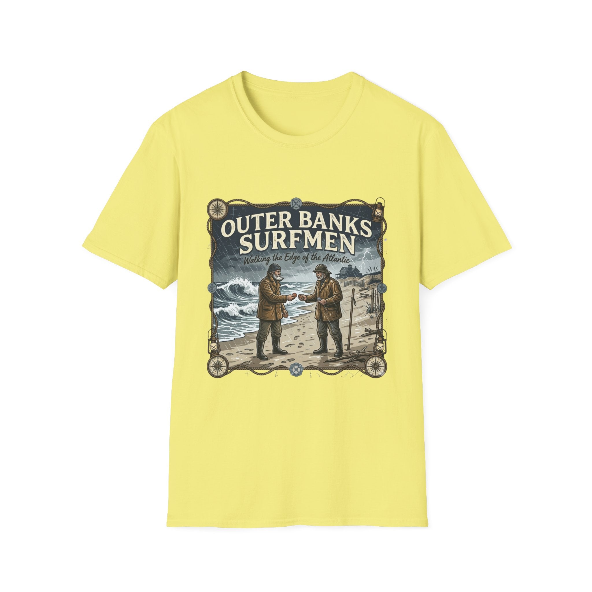 Outer Banks Surfmen T-Shirt — Vintage Coast Rescue Design