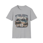 Outer Banks Road Trip T‑Shirt — Hatteras to Ocracoke Coastal Vintage Design