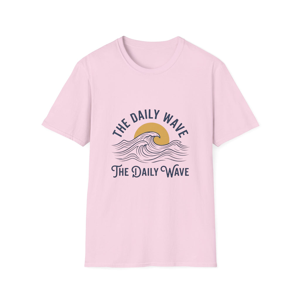 Daily Wave T-Shirt — Retro Sunset Surf Tee