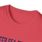 T-shirt de pêche en haute mer — T-shirt graphique « La façon la plus chère d'attraper des coups de soleil »
