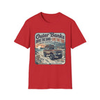 Outer Banks T-Shirt — "Drive the Sand • Live the Tide" Vintage Beach Tee