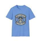 Wreck Hunters Atlantic Crew T‑Shirt — Pirate Skull & Anchor Nautical Graphic Tee