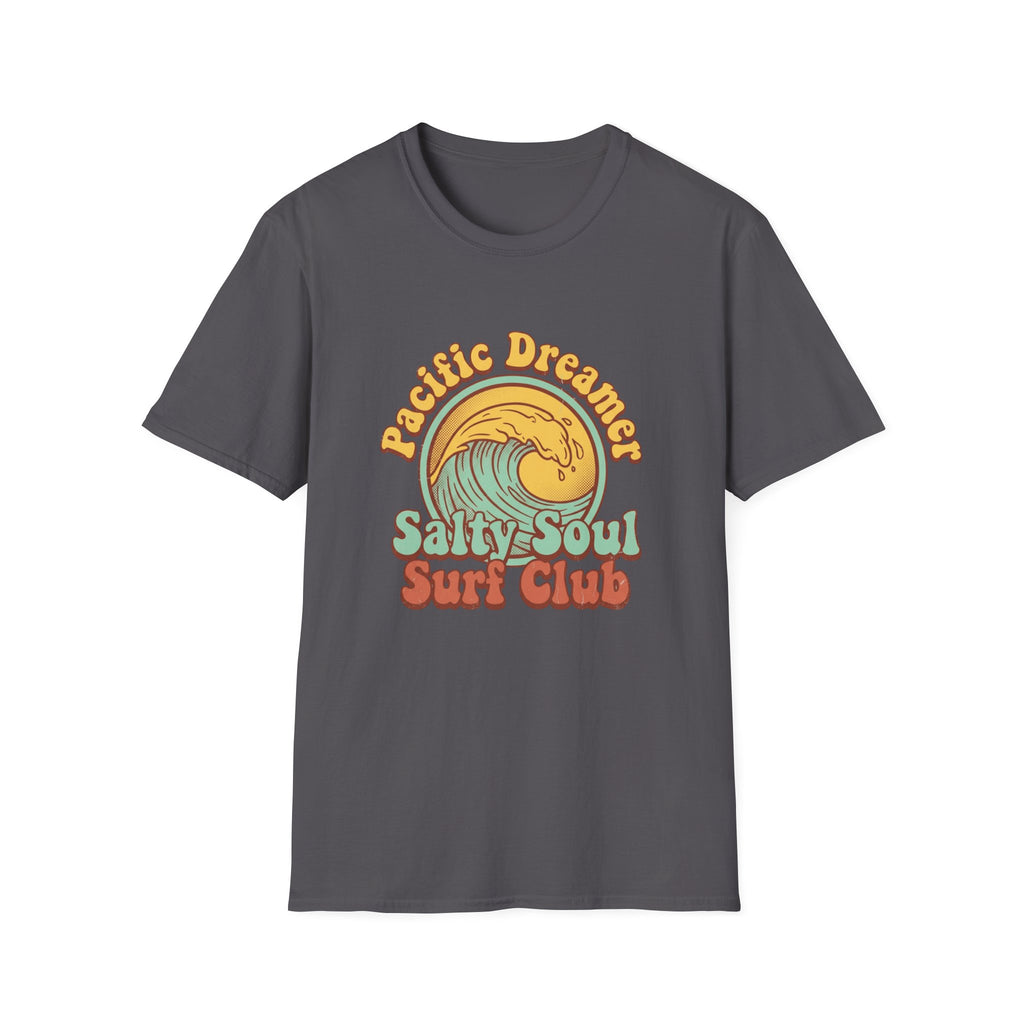 Surf Club T-Shirt — 'Salty Soul' Baltic Dreamer Vintage Wave Tee