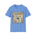 Treasure Fleet T-Shirt — 1715 Spanish Shipwreck Map Vintage Dive Tee