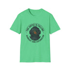 The Abyss Is Calling T-Shirt — Midnight Zone Diver Helmet Graphic Tee