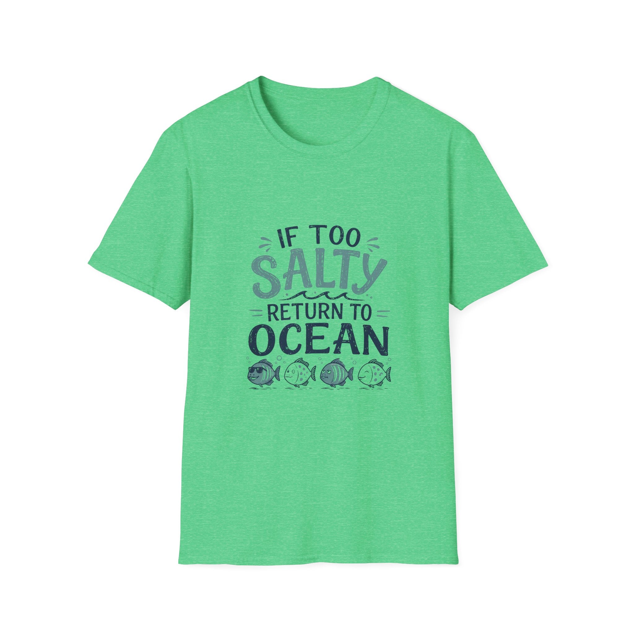 If Too Salty Return to Ocean T-Shirt — Beachy Funny Nautical Tee