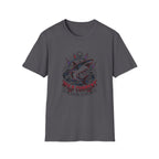 Shark "Wild Current" Graphic T-Shirt — Nautical Fishing Crew Tee