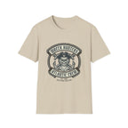 Wreck Hunters Atlantic Crew T‑Shirt — Pirate Skull & Anchor Nautical Graphic Tee
