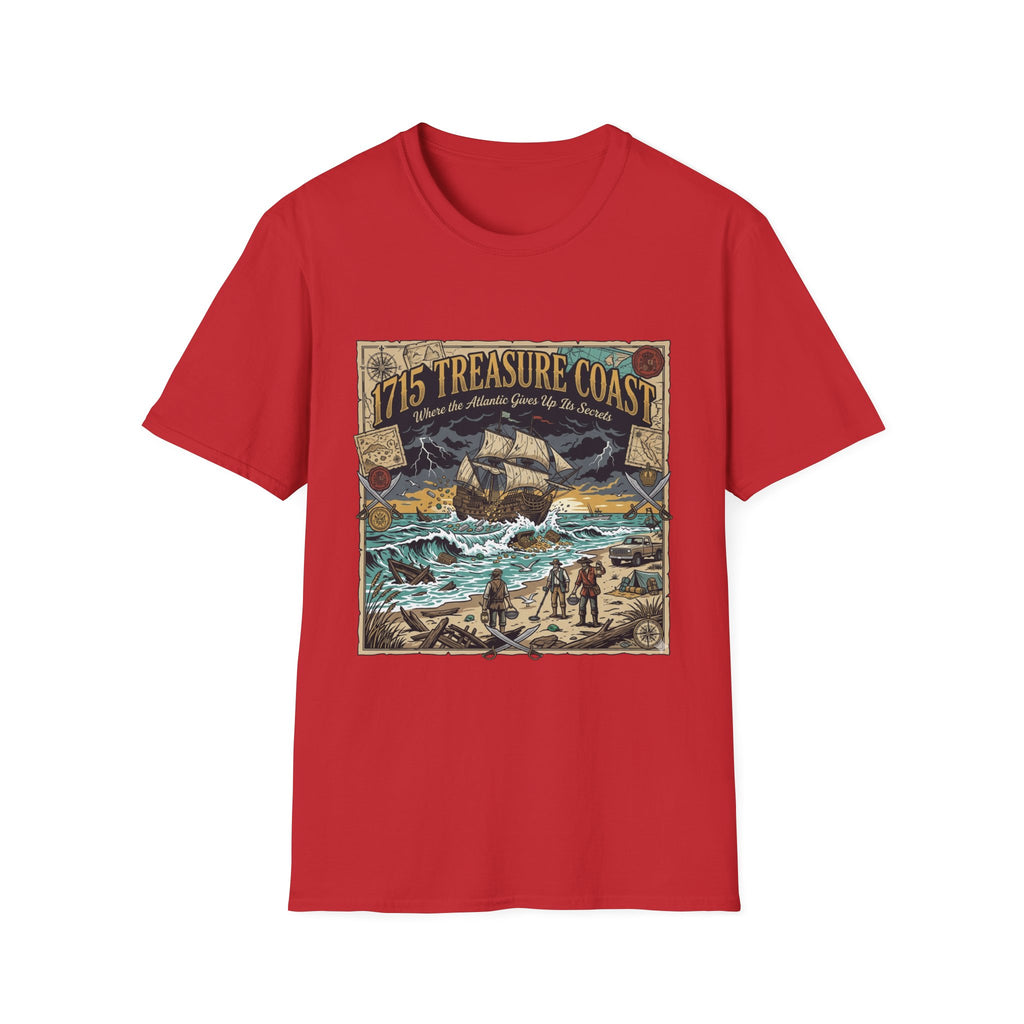 Treasure Coast 1715 Vintage Ship T-Shirt