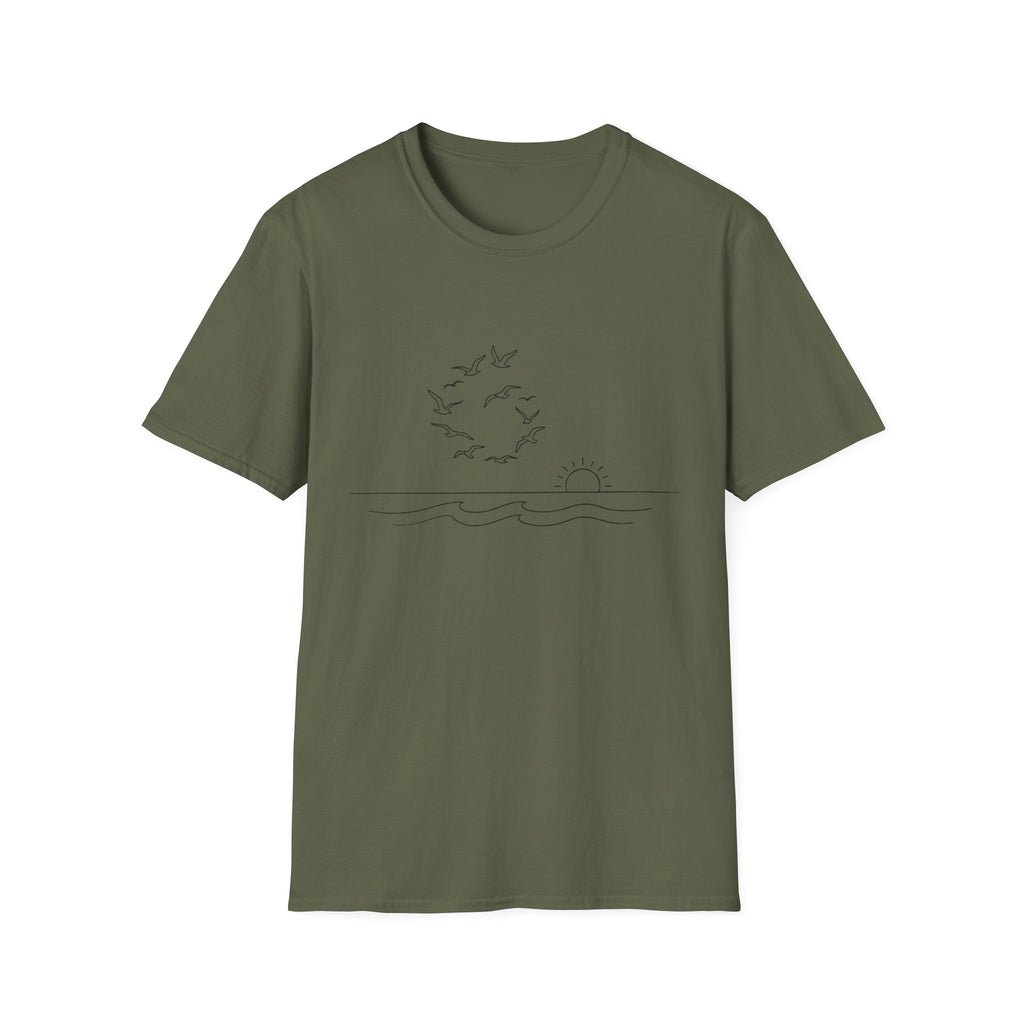 Sunset Seagulls T-Shirt