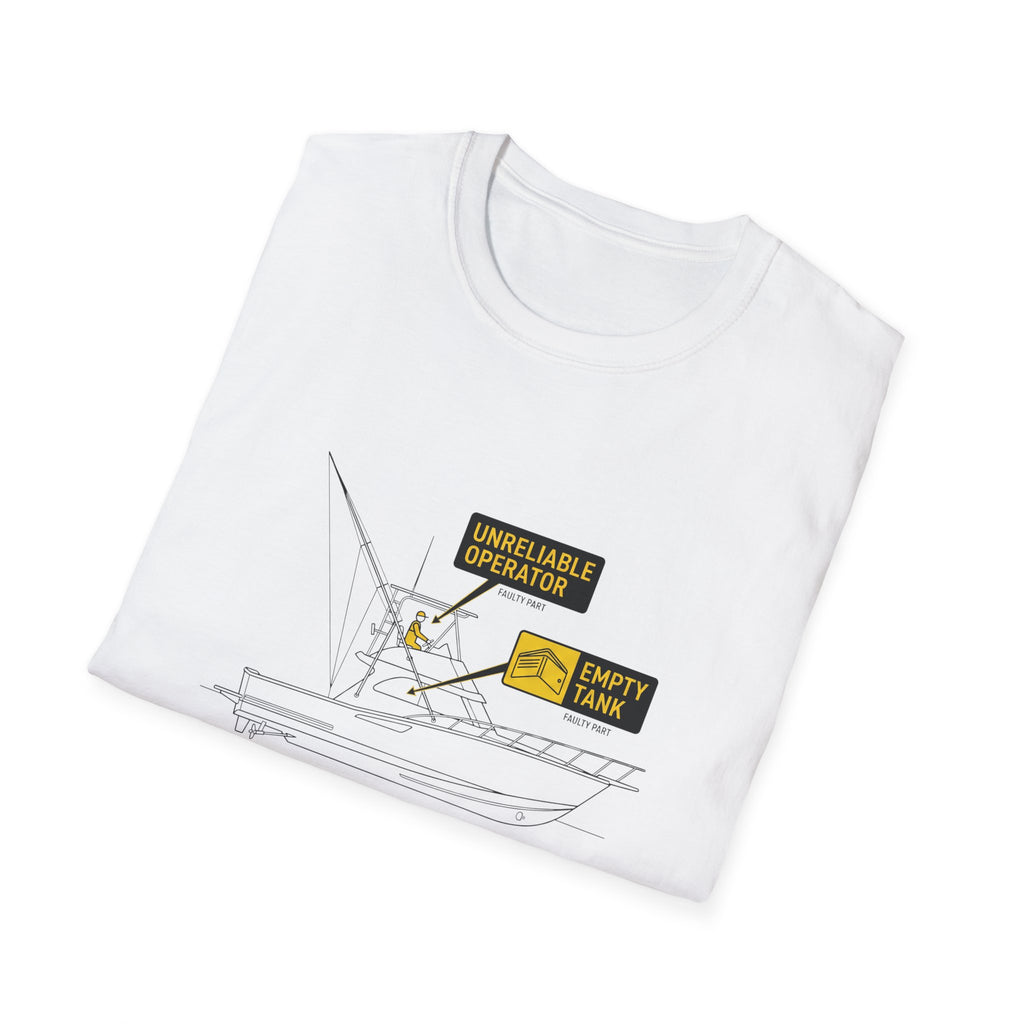 T-shirt — T-shirt graphique « Offshore Financial Ruin » (Ruine financière offshore)