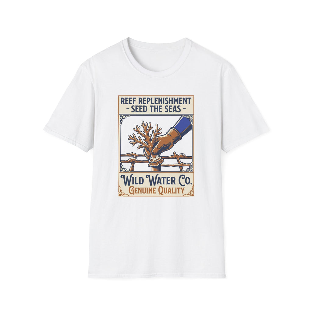 Reef Replenishment T-Shirt – Wild Water Co. 'Seed the Seas' Coral Conservation Tee