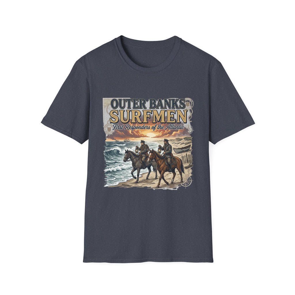 Outer Banks Surfmen T-Shirt — First Responders of the Atlantic Vintage Beach Tee