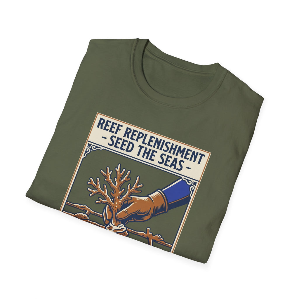 Reef Replenishment T-Shirt – Wild Water Co. 'Seed the Seas' Coral Conservation Tee