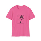 Palm Tree Graphic T-Shirt — Minimal Coastal Vibe (The California Dream)