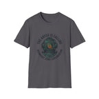 The Abyss Is Calling T-Shirt — Midnight Zone Diver Helmet Graphic Tee