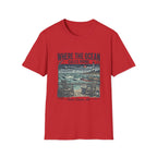 Where the Ocean Calls Home T‑Shirt — Coastal Lighthouse Graphic Tee (Outer Banks)