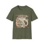 Outer Banks Pirate Map T-Shirt — Vintage Nautical Treasure Chart Tee