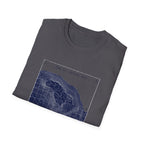 Abyssal Reef Topographic Tee — Nautical Ocean Map T-Shirt