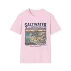 Saltwater & Carolina Skies T-Shirt — Outer Banks Vintage Beach Tee