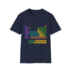 Periodic Table of Sharks T-Shirt — Graphic Shark Species Chart Tee