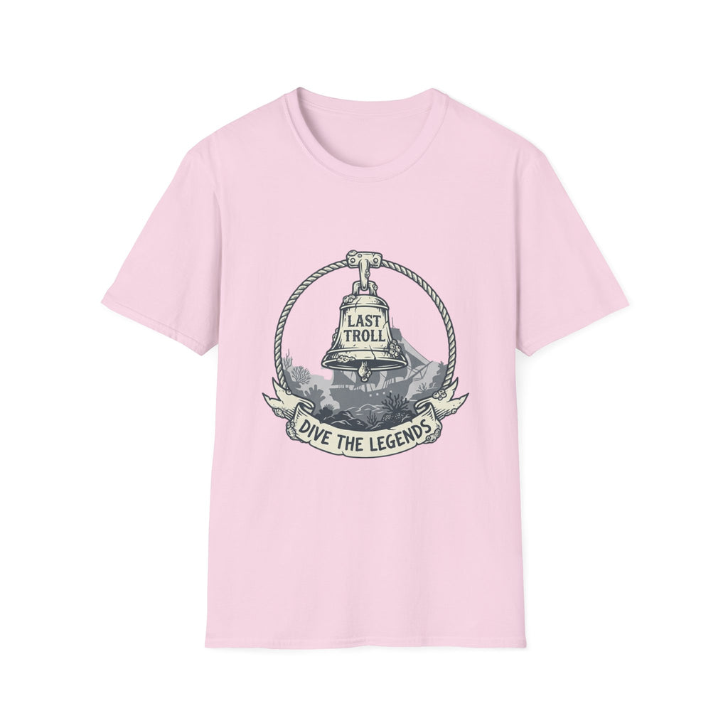 T-Shirt — 'Last Troll' Nautical Dive Badge Tee (Dive the Legends)