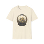 Ocean Brand Vintage Logo T-Shirt — Nautical Sun & Waves Graphic