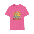 Salty Soul Surf Club T-Shirt — Retro 'Petite Dreamer' Wave Graphic